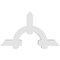 Ekena Millwork Ericson Architectural Grade PVC Gable Bracket, 60"W x 35"H x 4"D x 6"F, 14/12 Pitch GBP060X35X0406ERI00 - alternate 5